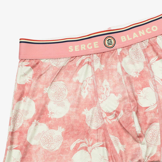 Serge Blanco Boxer Sublimation à Grenades Rose Skin