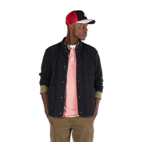 Serge Blanco Casquette Trucker Bicolore Bleu Foncé En Mesh