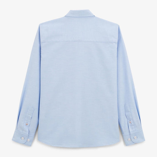 Serge Blanco Chemise Regular Oxford Junior Bleu Ciel