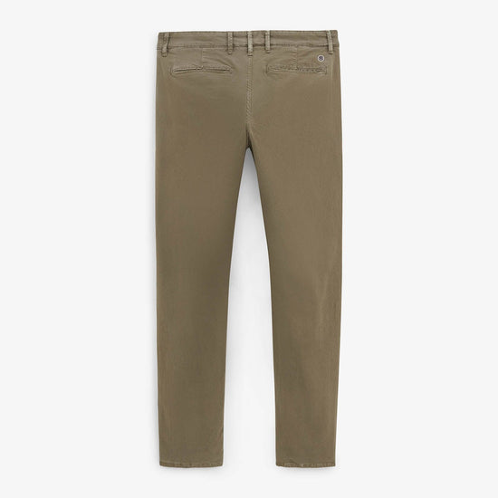 Serge Blanco Chino 702 Coupe Droite Kaki Vert Militaire