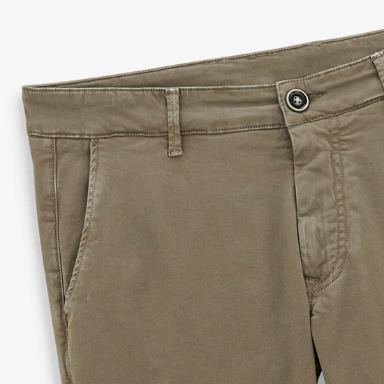 Serge Blanco Chino 702 Coupe Droite Kaki Vert Militaire