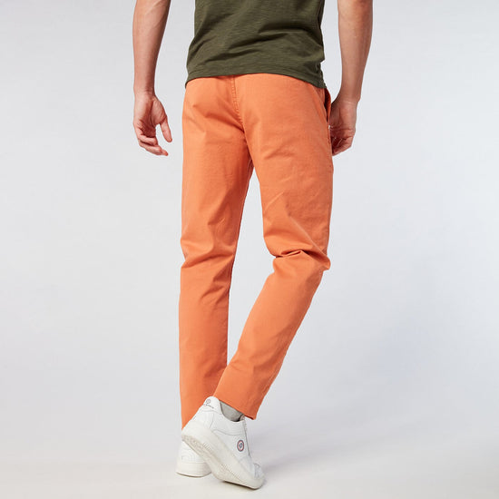 Serge Blanco Chino 702 Orange Coupe Comfort Fit Orange Abricot