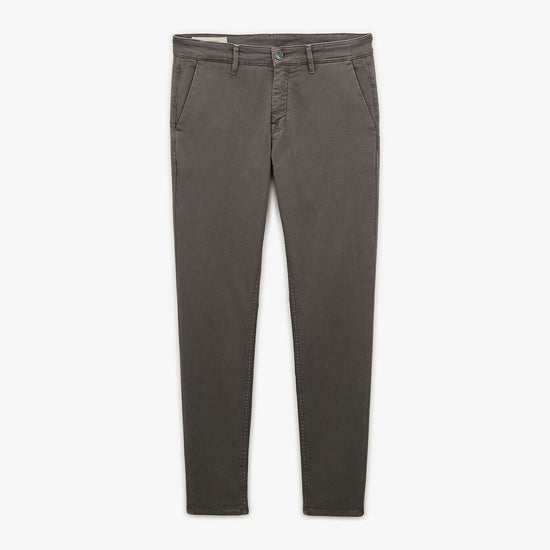 serge blanco Chino 721 slim powertwist gris ardoise