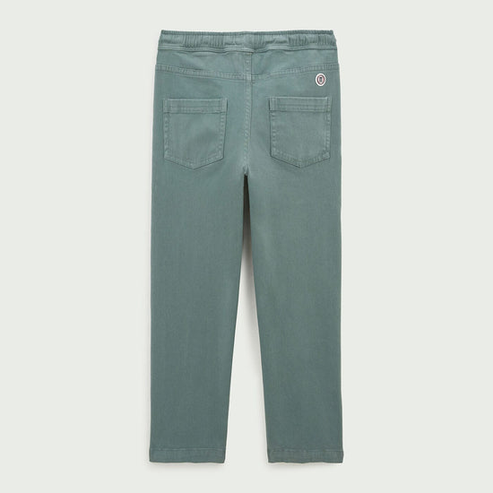 Serge Blanco Chino 734 Comfort Fit Vert Militaire Junior
