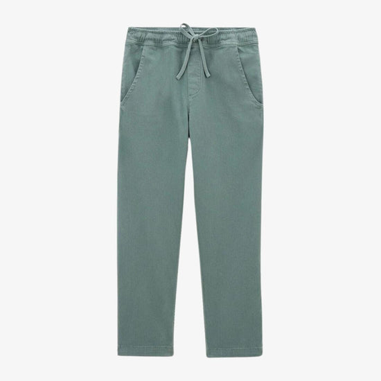 serge blanco Chino 734 comfort fit vert militaire junior