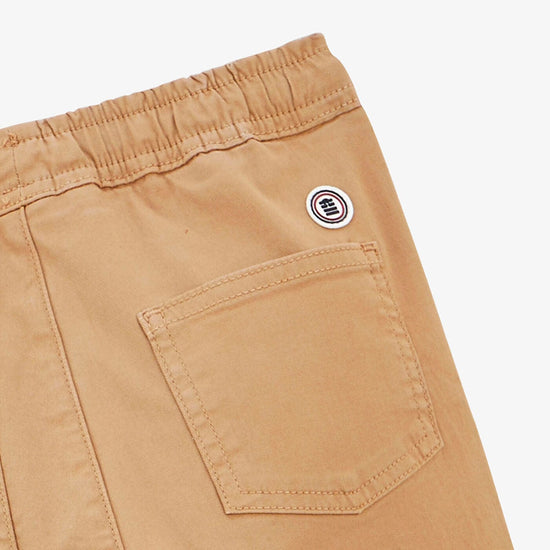 Serge Blanco Chino 734 Junior Avec Taille élastiquée Beige