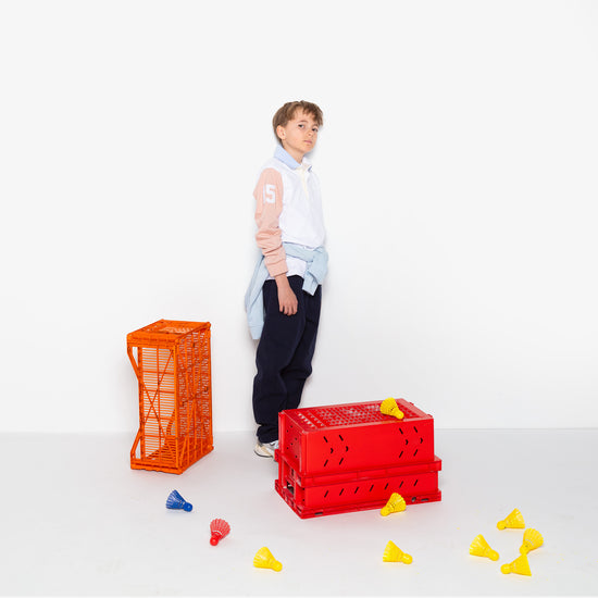 Serge Blanco Chino 734 Junior Avec Taille élastiquée Bleu Foncé