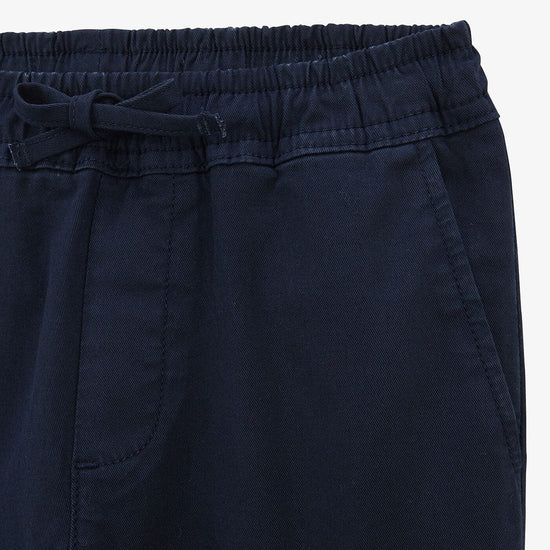 Serge Blanco Chino 734 Junior Avec Taille élastiquée Bleu Foncé