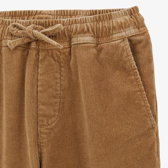 Serge Blanco Chino Velours 734 Junior Avec Taille élastique Beige