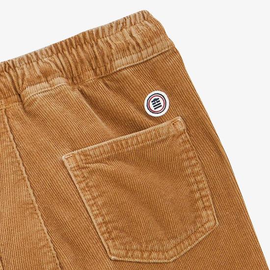 Serge Blanco Chino Velours 734 Junior Avec Taille élastique Beige