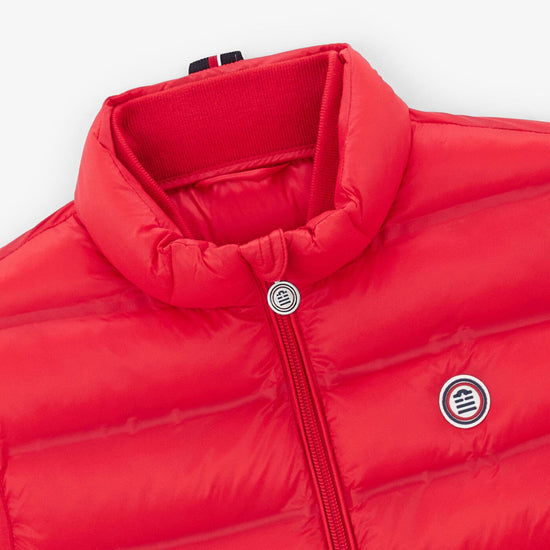 Serge Blanco Doudoune Piumino Junior Sans Manches Orange