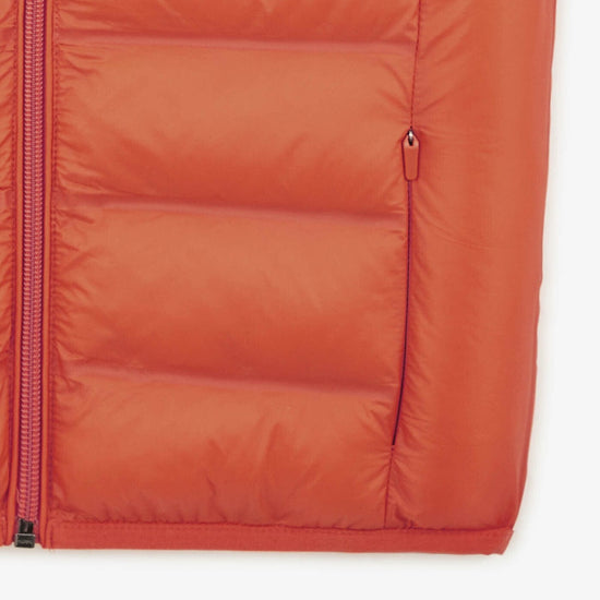 Serge Blanco Doudoune Piumino Junior Sans Manches Orange Cuivre