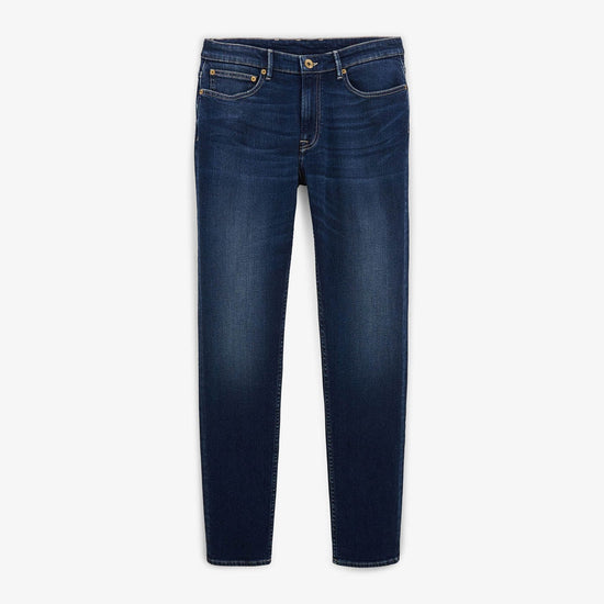 serge blanco Jean 325 slim powertwist rinse dark blue