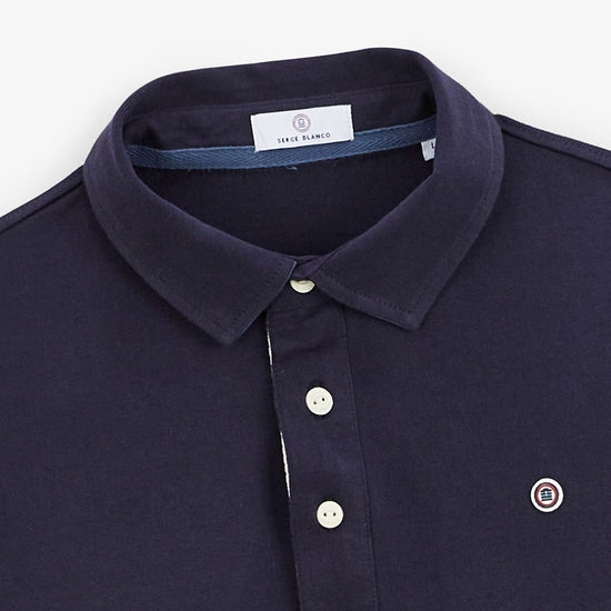 Serge Blanco Maillot Rugby Manches Courtes Lony Dark Navy