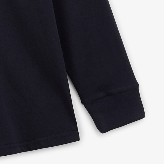 Serge Blanco Maillot Rugby Manches Longues Loevan En Jersey Dark Navy