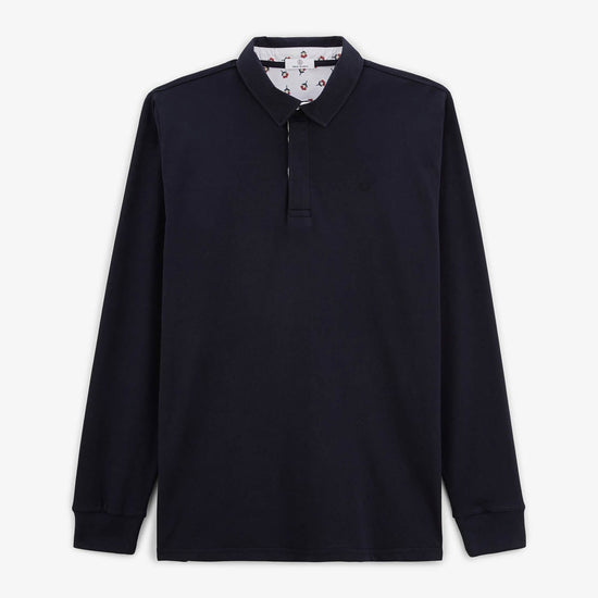 serge blanco Maillot rugby manches longues Loevan en jersey dark navy