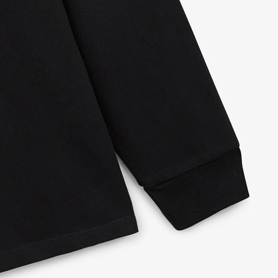 Serge Blanco Maillot Rugby Manches Longues Lony Noir