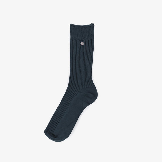 serge blanco Pack 3 paires de chaussettes longues unies bleu nuit