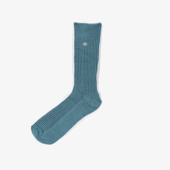 serge blanco Pack 3 paires de chaussettes longues unies bleu nuage