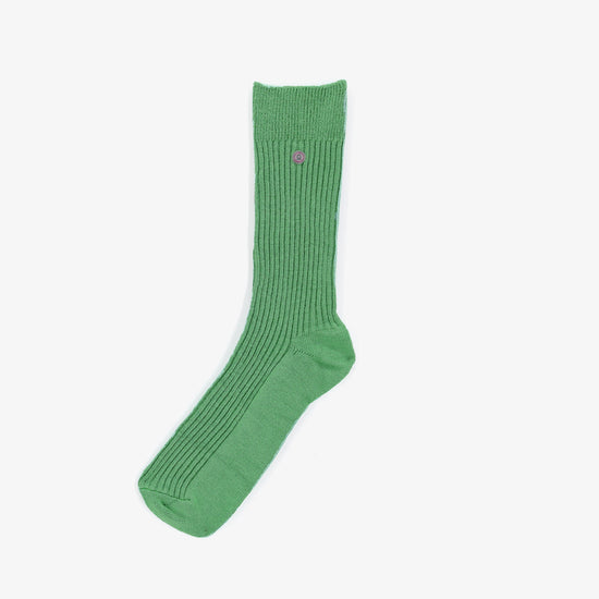 serge blanco Pack 3 paires de chaussettes longues unies vert amande