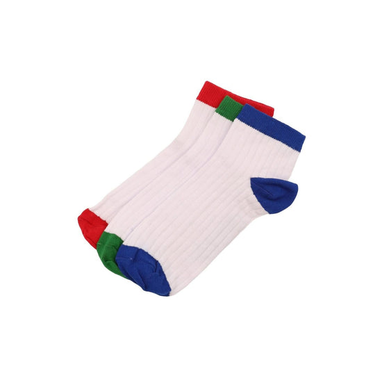 serge blanco Pack de 3 paires de chaussettes avec détails couleur