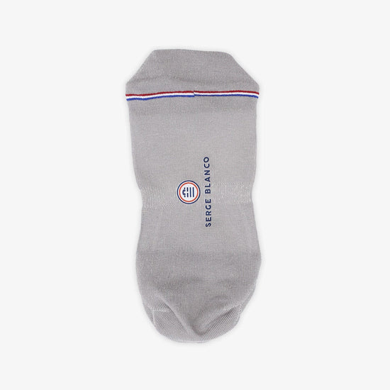 Serge Blanco Pack De 3 Paires De Chaussettes Invisibles Gris Acier
