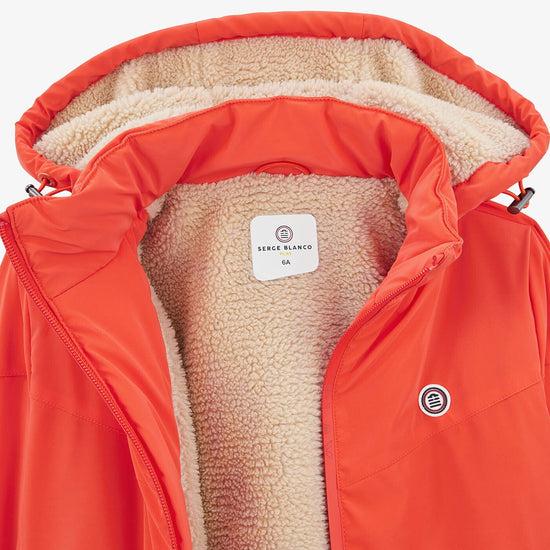 Serge Blanco Parka Junior CAP HORN Winter Orange Cuivre