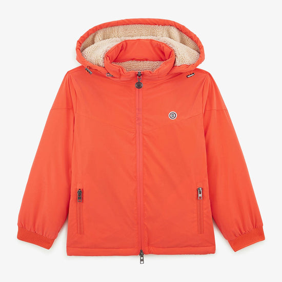 serge blanco Parka Junior CAP HORN winter orange cuivre
