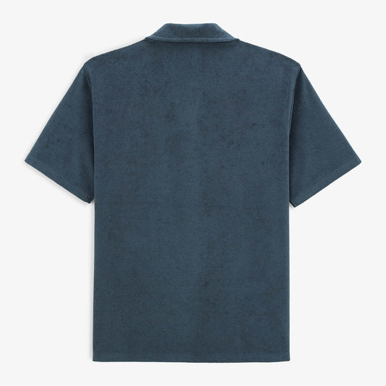 Serge Blanco Polo Manches Courtes éponge Lane Dark Navy