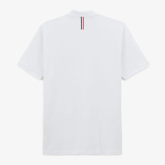 Serge Blanco Polo Manches Courtes Homme Lucas Blanc