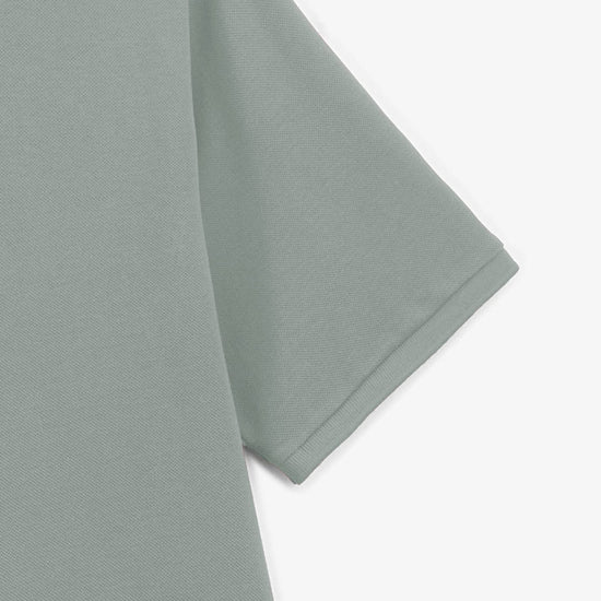 Serge Blanco Polo Manches Courtes Piqué Lucas Gris Ardoise