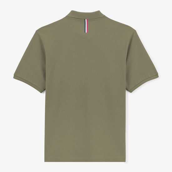 Serge Blanco Polo Manches Courtes Piqué Lucas Vert Teck