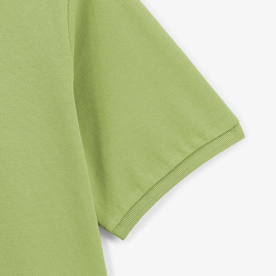 Serge Blanco Polo Manches Courtes Piqué Lucas Vert Tilleul