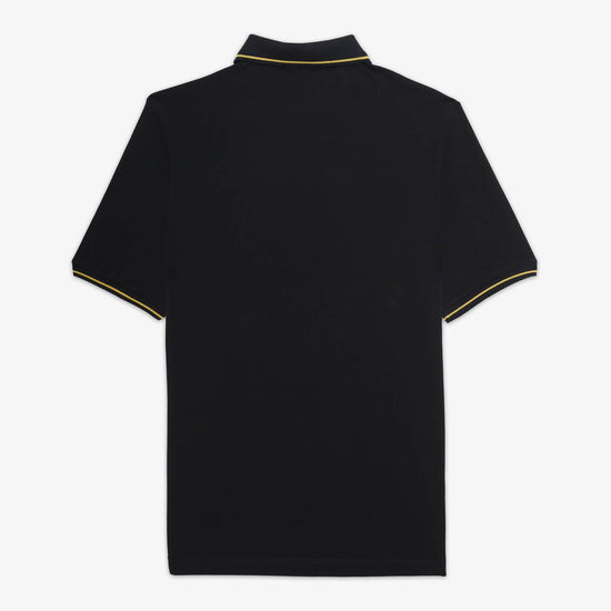 Serge Blanco Polo Manches Courtes RCT Triplé Coupe D'Europe Noir