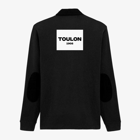 Serge Blanco Polo Manches Longues Rugby Club Toulonnais Noir