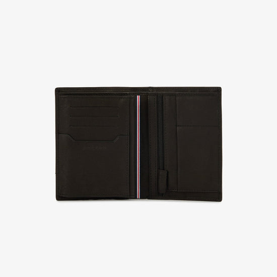 Serge Blanco Portefeuille Anchorage à 3 Volets Noir