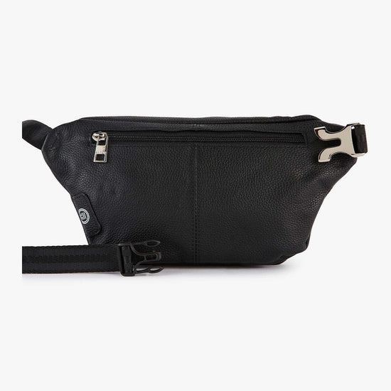 Serge Blanco Banane London En Cuir Noir