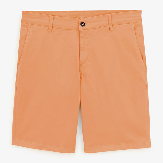 serge blanco Bermuda 200 uni stretch orange corail