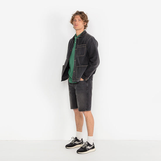 Serge Blanco Bermuda 331 Tapered Fit Gris Foncé