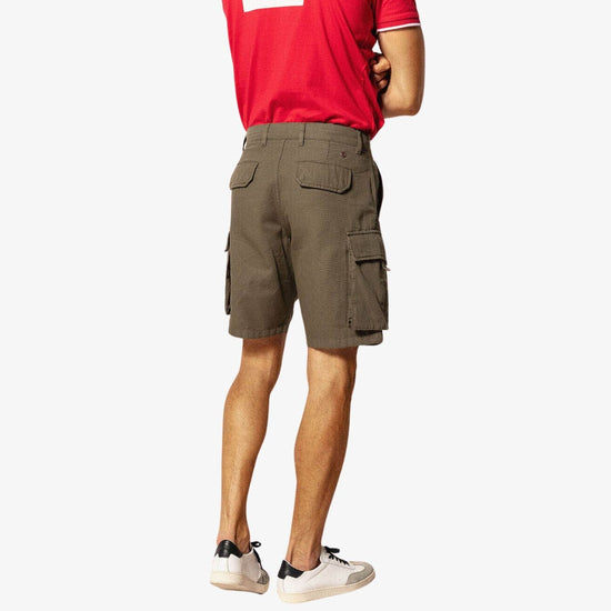 Serge Blanco Bermuda Cargo Vert Militiaire