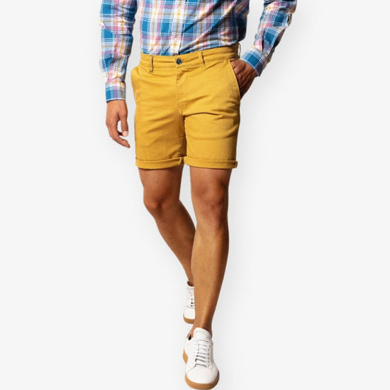 Serge Blanco Bermuda En Jean Paille