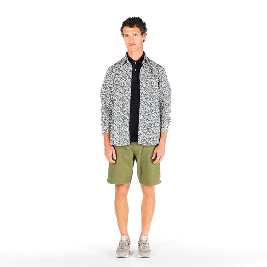 Serge Blanco Bermuda Worker Olive