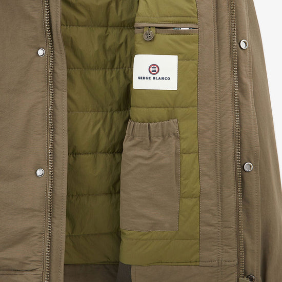 Serge Blanco Blouson Aspen Vert Militaire