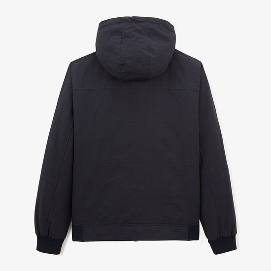 Serge Blanco Blouson Bleu Foncé Aspen