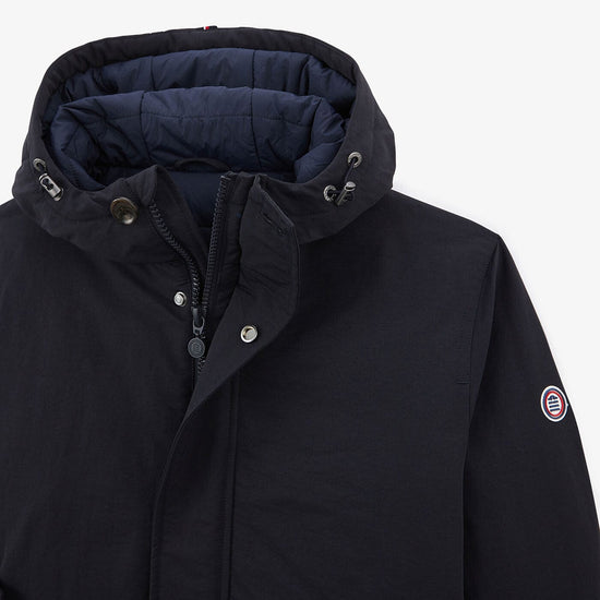 Serge Blanco Blouson Bleu Foncé Aspen