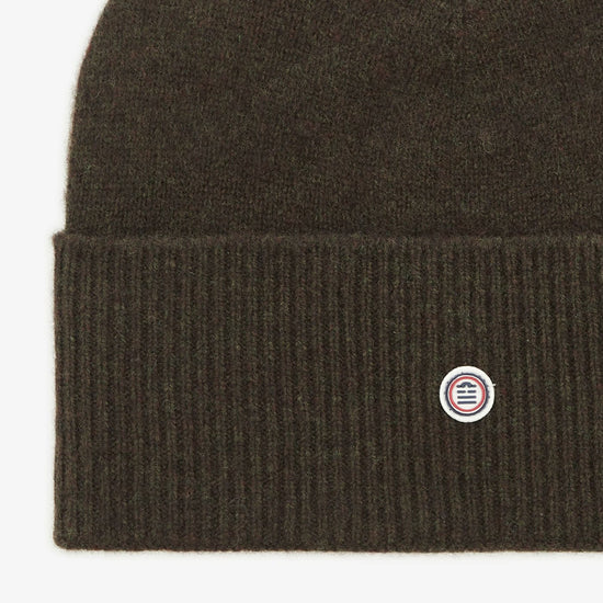 Serge Blanco Bonnet En Laine Uni Vert Tilleul