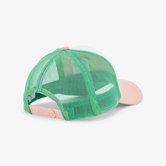 Serge Blanco Casquette Trucker Tricolore Rose Skin