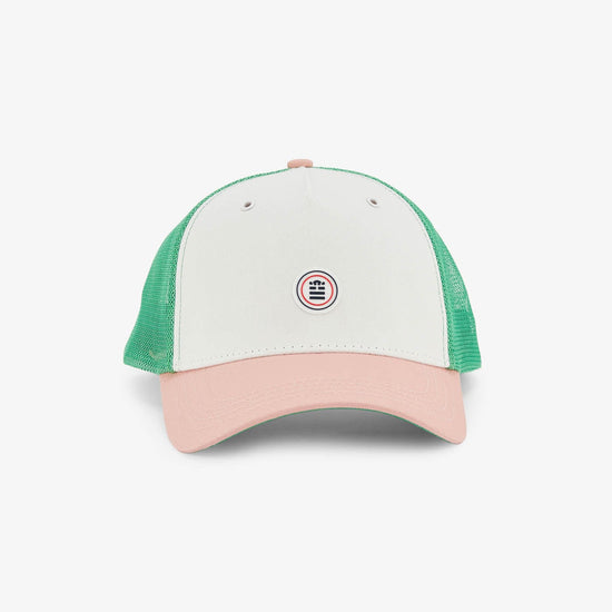serge blanco Casquette trucker tricolore rose skin serge blanco Casquette trucker tricolore rose skin