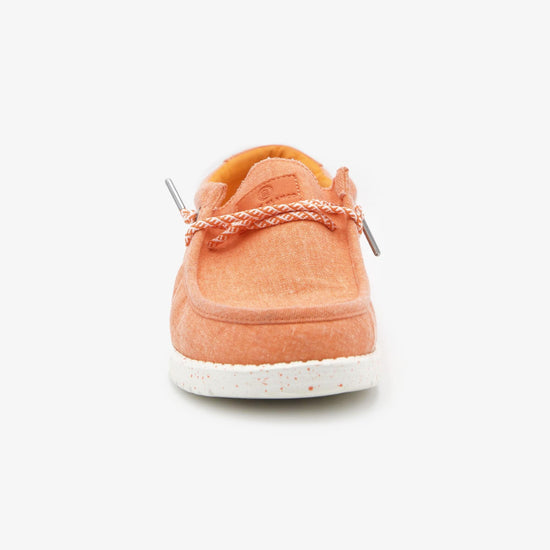 Serge Blanco Chaussure Bateau Saint-Jean Orange