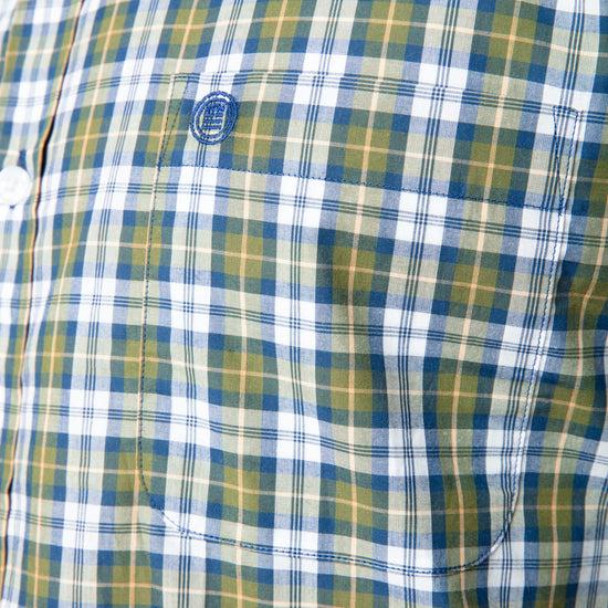 Serge Blanco Chemise À Carreaux Clan - Coupe Ajustée